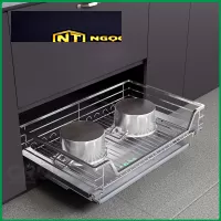 KỆ ĐỰNG XOONG NỒI NAN VUÔNG INOX 304  tại Vĩnh Thanh